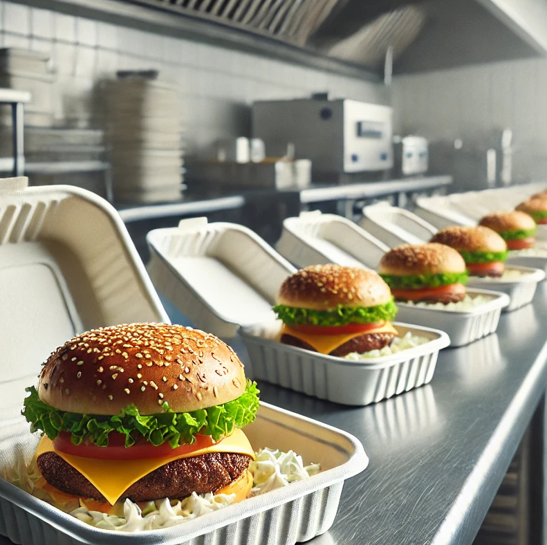 Elevate Your Food Business with Vegware's 6" Burger Boxes