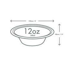 12oz Disposable Bagasse Bowl (500) - thumbnail image 2